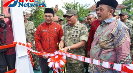 Danrem Bhaskara Jaya Resmikan Jembatan Perintis Garuda di Sumenep, Hubungkan Dua Desa dan Perkuat Ekonomi Warga