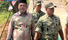 Danyonif TP 931/KJ Hadiri Peresmian Jembatan Perintis Garuda di Ambunten, Perkuat Sinergi TNI dan Masyarakat