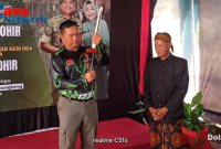 Danrem Brigjen TNI Tohir Saat Membuka Festival Keris Di Desa Aeng Tong-Tong, Sabtu (04/07/2026)