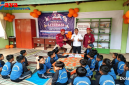 MPLS SDN Totosan 3 Semarak, Mobil Perpusling Dispusip Sumenep Disambut Hangat Kepala Sekolah, Dewan Guru, dan Antusiasme Siswa