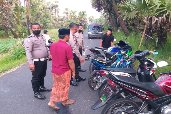 Satlantas Polres Sumenep Amankan 28 Unit Sepeda Motor