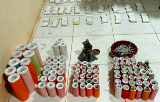 Barang Bukti Bahan Pembuat Petasan ( Mercon) Yang Diamankan