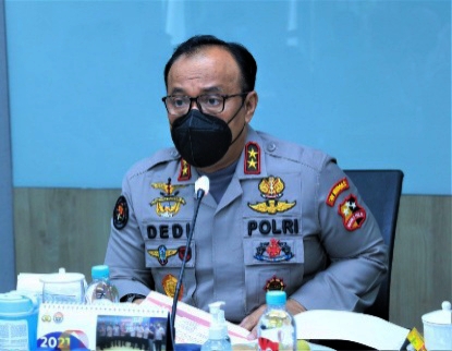 Kadiv Humas Mabes Polri Irjen pol Dedi Prasetyo