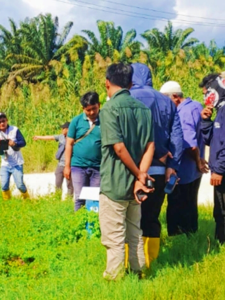 Tim Bareskrim Mabes Polri Dan BPN Pusat Saat Ceks Lokasi Perbatasan