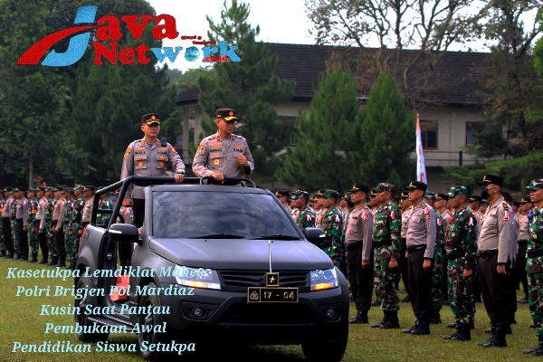 Kasetukpa Lemdiklat Mabes Polri Brigjen Pol Mardiaz Kusin Saat Membuka Pendidikan Integrasi Diktukpa