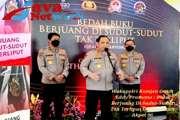 Wakapolri Komjen Gatot Eddy Pramono