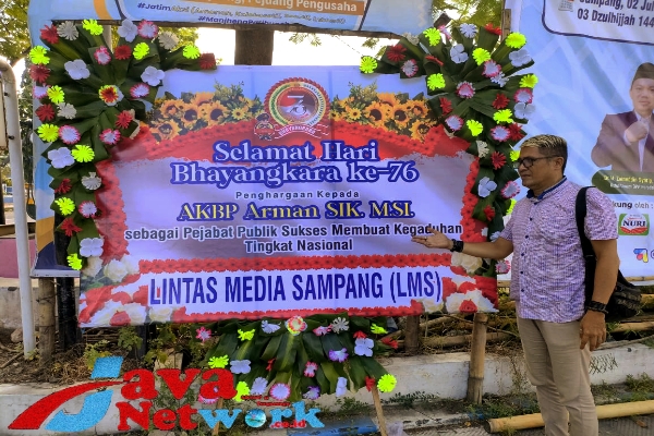 Ucapan Selamat HUT Bhayangkara Ke-76 Polres Sampang