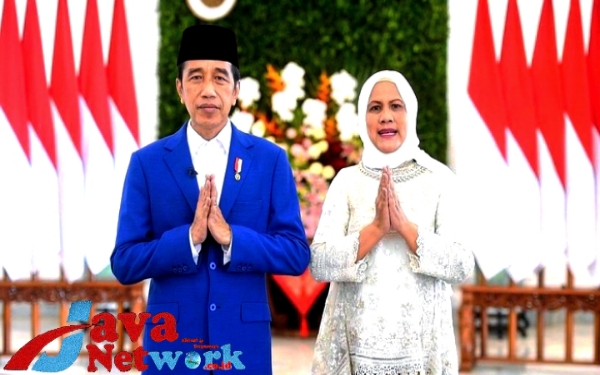 Presiden RI Jokowi Dan Ibu Negara