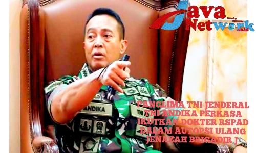 Panglima TNI Jenderal TNI Andika Perkasa 