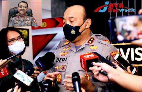 Kadiv Humas Mabes Polri Irjen Pol Dedy Prasetyo & Brigjen Anggoro Sukartono PLH Karo Paminal