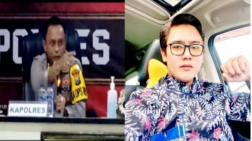 Kapolres Sampang & Lawyer Angga Kurniawan SH