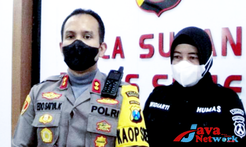 Kapolres Sumenep AKBP Edo Satya Kentriko Dan Kasi Humas Polres Sumenep AKP Widiarti S SH 