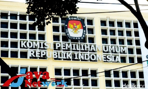 Kantor KPU Pusat di Jalan Teuku Imam Bonjol 29 Menteng Jakarta Pusat
