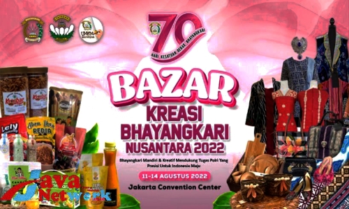 Pamflet Bazar Kreasi Bhayangkari Nusantara 2022