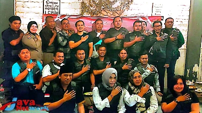Foto Bersama Kapolres Dan DPD PJI kabupaten Sumenep