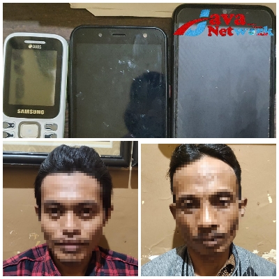 Tersangka Dan Barang Bukti Yang Berhasil Di Amankan