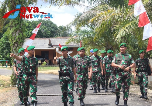 Danbrigif 8/Garuda Cakti Dan Danyonif 141 AYJP Saat Kunker