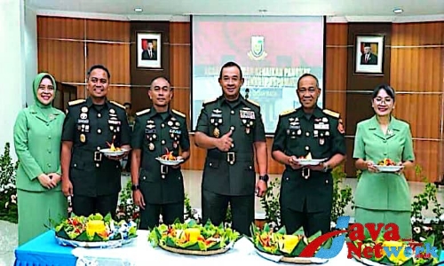 Danpuspomad Saat Syukuran Naik Pangkat Pati Puspomad