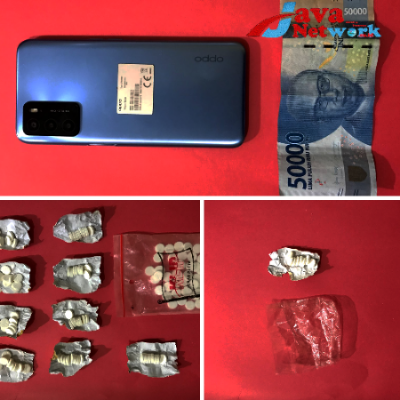Barang Bukti Yang Berhasil Diamankan Satresnarkoba Polres Sumenep 