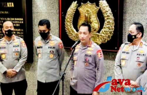 Kapolri Jenderal Polisi Drs Listyo Sigit Prabowo MSi Didampingi PJU Mabes Polri 
