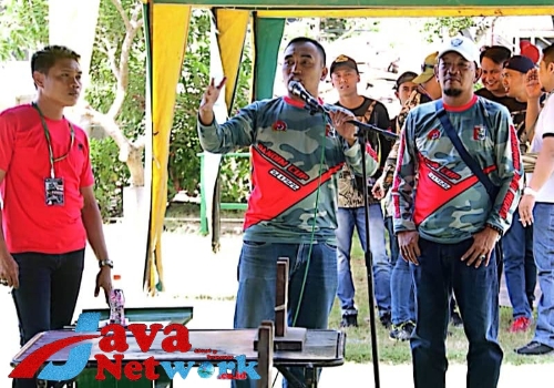 Dandim 0827/Sumenep Letkol Czi Donny Pramudya Mahardi SE didampingi Ketua Perbakin Sumenep Moh Rifai