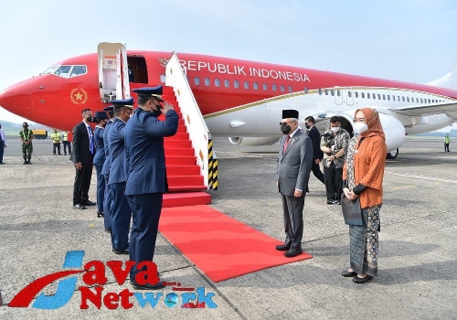 Wapres KH. Ma'ruf Amin Beserta Rombongan Terbatas Saat Bertolak Ke Jepang