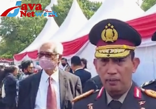 Kapolri Jenderal Polisi Drs. Listyo Sigit Prabowo.,M.Si saat dikonfirmasi awak media di sela-sela Peringatan Hari Kesaktian Pancasila di Monumen Pancasila Sakti, Jakarta
