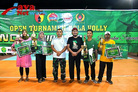 Dandim Sumenep Letkol Czi Donny Pramudya Mahardi SE Bersama Bupati Sumenep Ra Achmad Fauzi SH MH Dan Para Juara