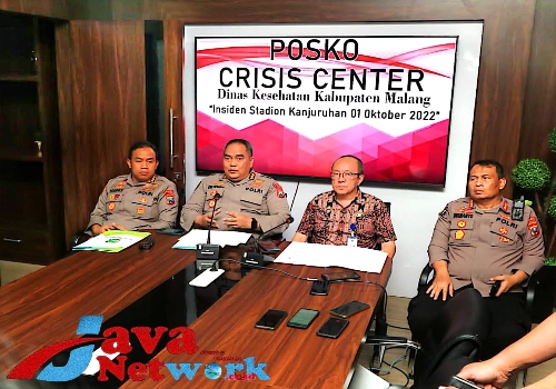 Suasana Posko Center Tragedi Kanjuruhan Malang