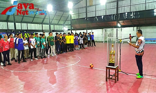 Ketua KONI Sutan Hadi Thahyadi Saat Buka Kejuaraan Liga Futsal AFK 2022