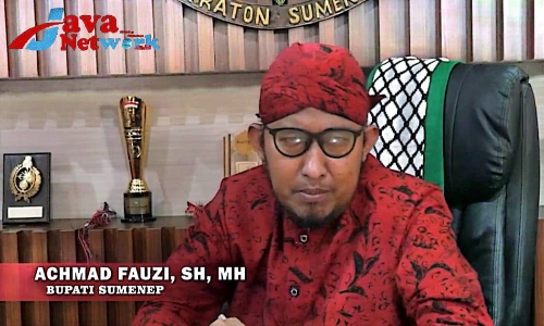 Bupati Sumenep Ra Achmad Fauzi SH MH Saat Memberikan Kegiatan Regsosek Di Kabupaten Sumenep 