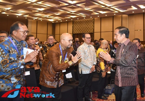 Presiden Jokowi Saat Membuka Trade Expo Indonesia (TEI)