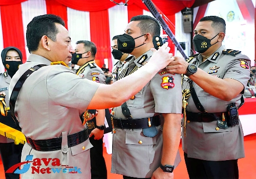 Kapolri Jenderal Polisi Drs Listyo Sigit Prabowo MSi Saat Menutup Dikreg Sespim Polri