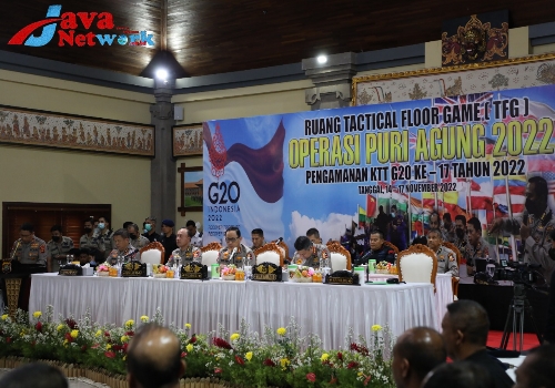 Wakapolri Komjen Pol Gatot Eddy Pramono Saat Pimpin Kegiatan TFG