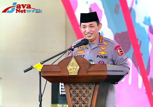Kapolri Jenderal Polisi Drs Listyo Sigit Prabowo MSi Saat Memberikan Orasi Kebangsaan Peringatan Hari Sumpah Pemuda di UIN Walisongo Semarang