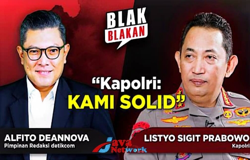 Kapolri Jenderal Polisi Drs Listyo Sigit Prabowo Bersama Alfito Deannova