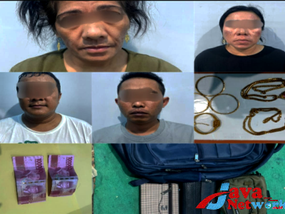 Tersangka dan Barang Bukti Yang Berhasil Diamankan