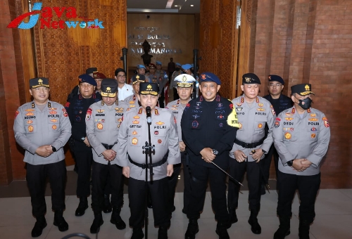 Wakapolri dan Pejabat Utama Mabes Polri