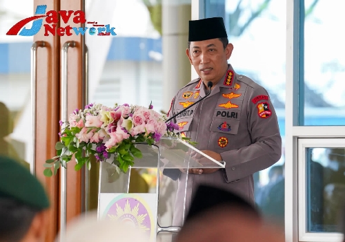 Kapolri Jenderal Polisi Drs Listyo Sigit Prabowo MSi Saat Memberikan Sambutan