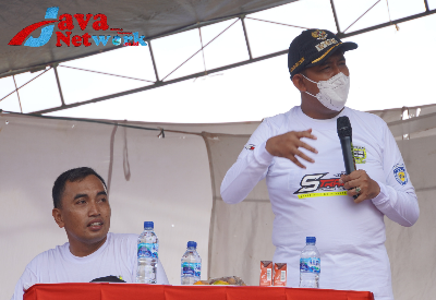 Bupati Sumenep Ra Achmad Fauzi SH MH Saat Bersama Dandim Sumenep Letkol Czi Donny Pramudya Mahardi SE