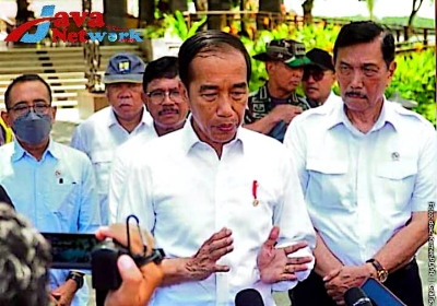 Presiden Jokowi Bersama Menteri PUPR Tinjau Kawasan Konservasi