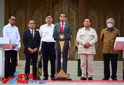 Presiden Saat Memberikan Sambutan Di Peresmian Infrastruktur di Provinsi Bali Sebelum Bertolak ke Kamboja