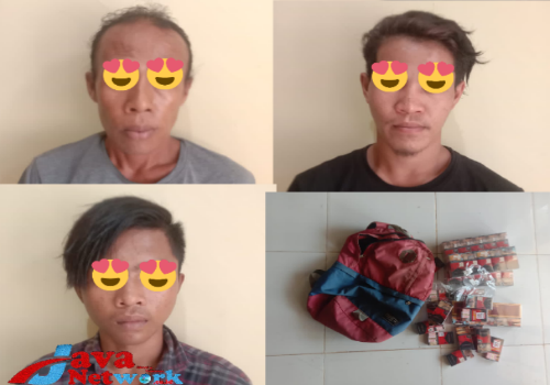 3 Pelaku Dugaan Tindak Pidana Pencurian Keok Ditangan Polsek Kangayan