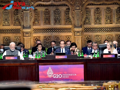 Presiden Jokowi Saat Membuka KTT G20 Bali 2022