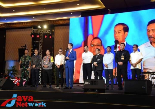 Presiden Jokowi dan Ibu Negara Iriana Menghadiri Syukuran Panitia Nasional KTT G20
