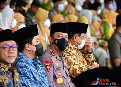 Kapolri Jenderal Polisi Drs. Listyo Sigit Prabowo, M.Si saat Menghadiri Muktamar Muhammadiyah dan Aisyiyah ke-48