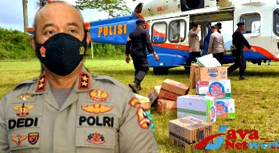 Kadiv Humas Mabes Polri Irjen Pol Dedi Prasetyo mengatakan Polri Menjangkau Tempat Terisolir