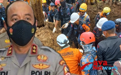 Kadivhumas Mabes Polri & Proses Evakuasi Korban Gempa Bumi Cianjur