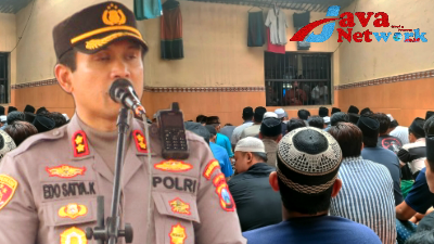 Kapolres Sumenep AKBP Edo Satya Kentriko SH SIK MH dan Pembinaan Mental dan Rohani Kepada Tahanan Polres Sumenep