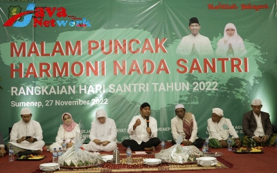 Bupati Sumenep Ra Achmad Saat Memberikan Sambutan